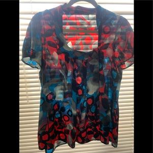 Armani Exchange Silk Top